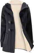 Gihuo Winter Jackets for Women Sherpa Lined Cozy Fleece Coat