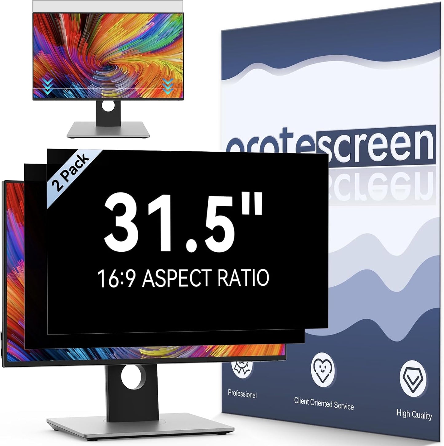 31.5 Inch Computer Privacy Screen Filter for Widescreen Monitors