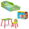 CoComelon 4-Piece Toddler Room-in-a-Box Set - Safe, Cute Starter Set