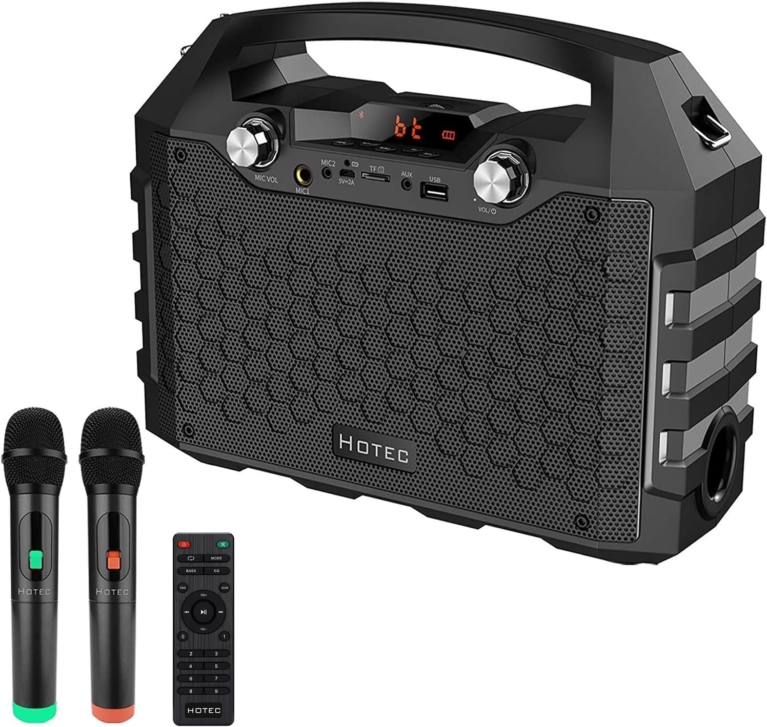 Powerful Dual Microphone Karaoke Speaker