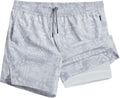 5 in' Gym Running Shorts for Men - 2 in 1 Quick Dry Liner