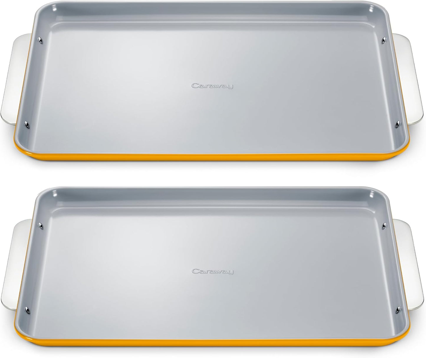 Caraway Non-Stick Ceramic Large Baking Sheet Duo for Perfect Baking