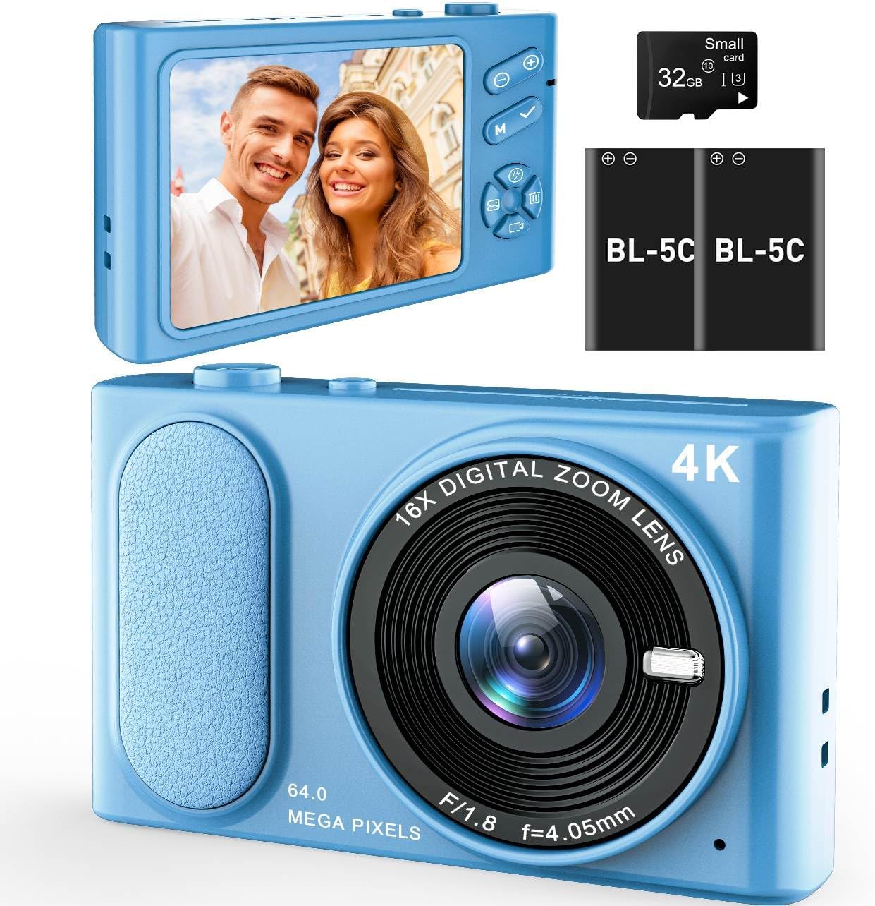 Compact 4K Vlogging Camera: Perfect Travel Companion