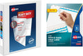 Avery Heavy-Duty View 3 Ring Binder with 1 Inch Rings - Organized