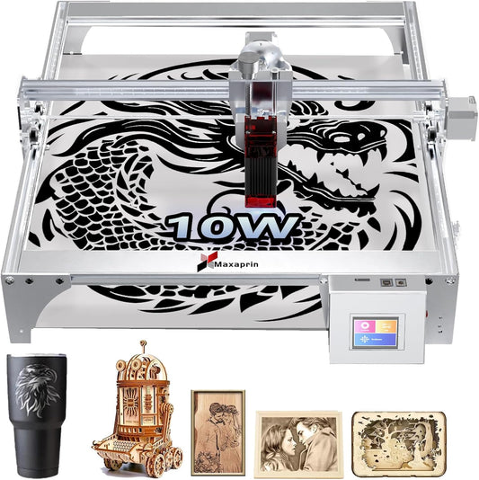Maxaprin 10W Laser Cutter: Precision Engraving Power