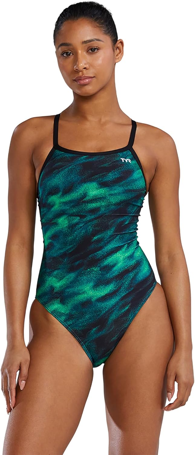 TYR Women's Durafast Elite Diamondfit Swimsuit for Athletes