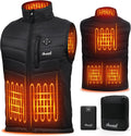 Heated Vest for Men with Battery Pack Included - Fast Warmth and Smart