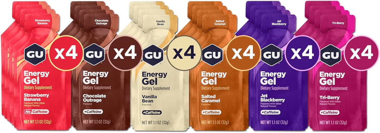 GU Energy Original Sports Nutrition Energy Gel for Athletes