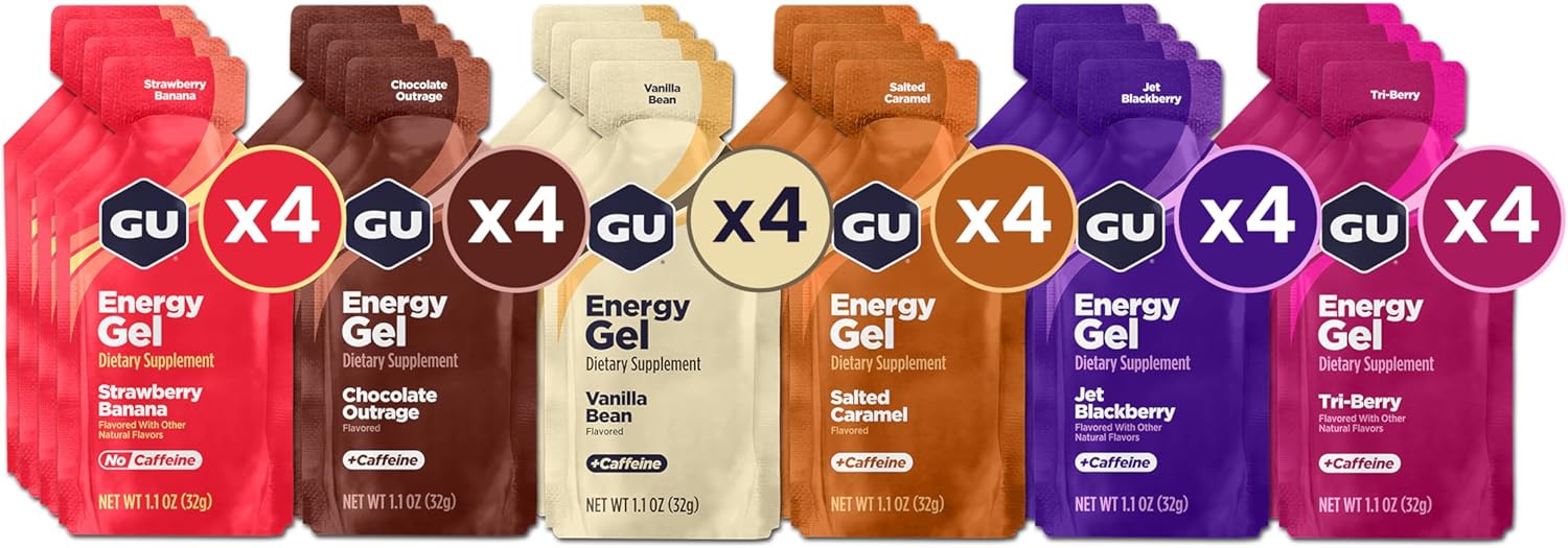 GU Energy Original Sports Nutrition Energy Gel for Athletes