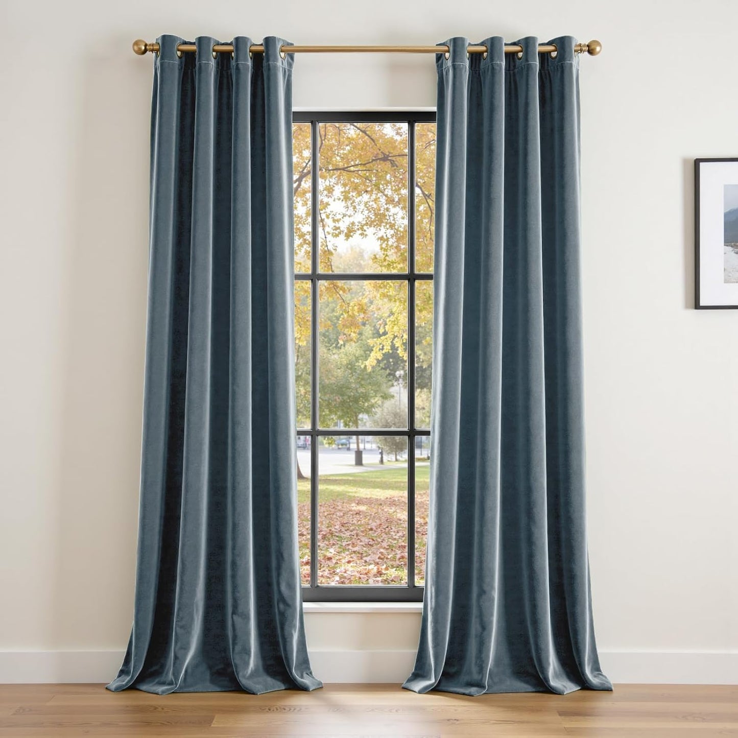 Lazzzy Velvet Blackout Curtains for Luxury Living Spaces