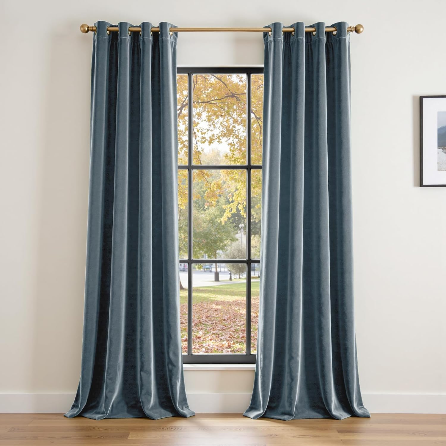 Lazzzy Velvet Blackout Curtains for Luxury Living Spaces