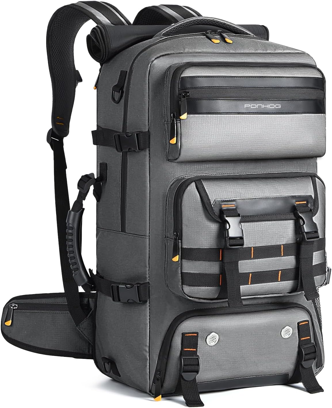 Travel Backpack for Men with USB Charging Port and Shoe Compartment