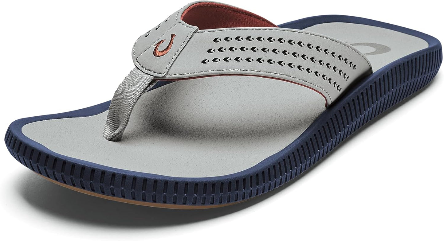 OLUKAI Ulele Men's Beach Sandals with Arch Support & Comfort
