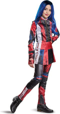 Evie Descendants 3 Deluxe Girls Costume Jumpsuit - Wig Not Included