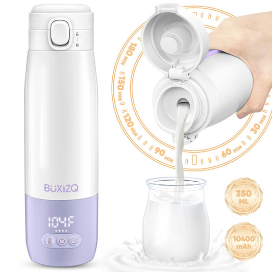Fast-Heating Cordless Bottle Warmer - Dual Heating Modes