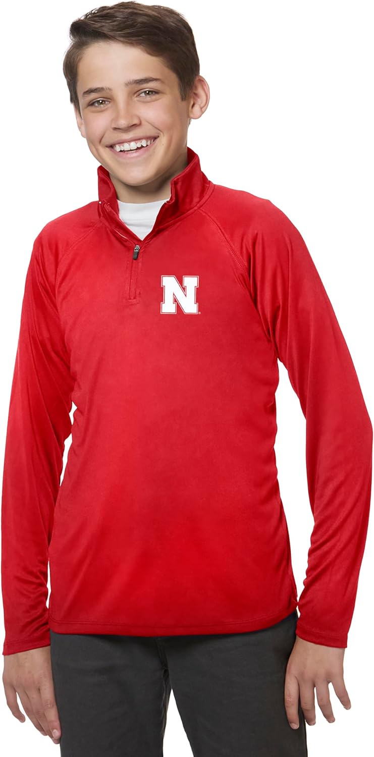 Little King NCAA Youth Boys 1/4 Zip Pullover Wind Shirt Review
