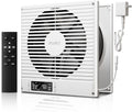 8 in Room to Room Ventilation Fan with Remote - Quiet 320 CFM