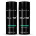 THICK FIBER Hair Fibers for Thinning Hair (LIGHT BROWN) - Pack of 2