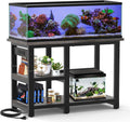 40-50 Gallon Fish Tank Stand with 5-in-1 Power Outlets - Heavy Duty