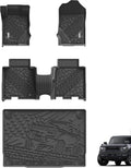 3W Floor Mats & Cargo Liner for 2021-2025 Ford Bronco 4 Door - All