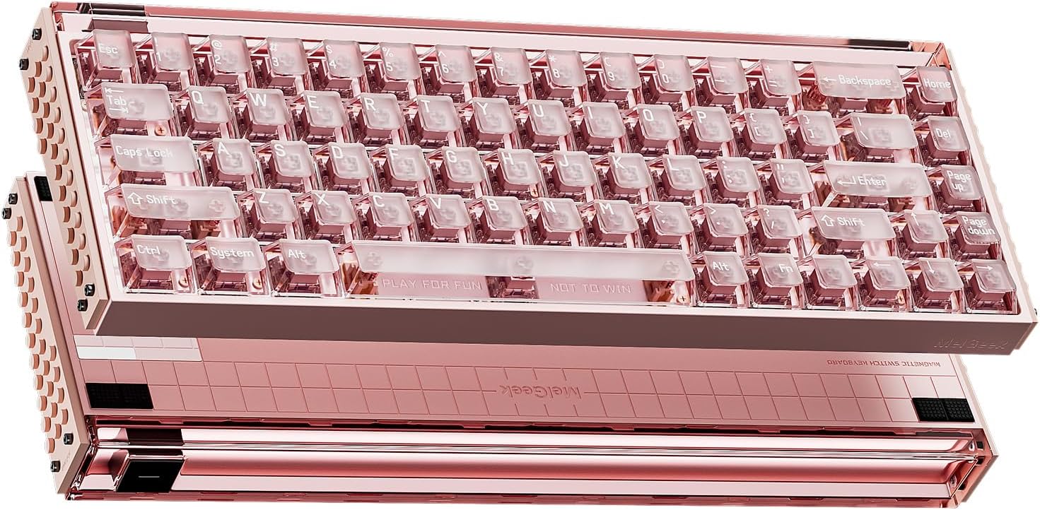 MADE68 Ultra Wired Keyboard with Hall Effect Switches for Gamers