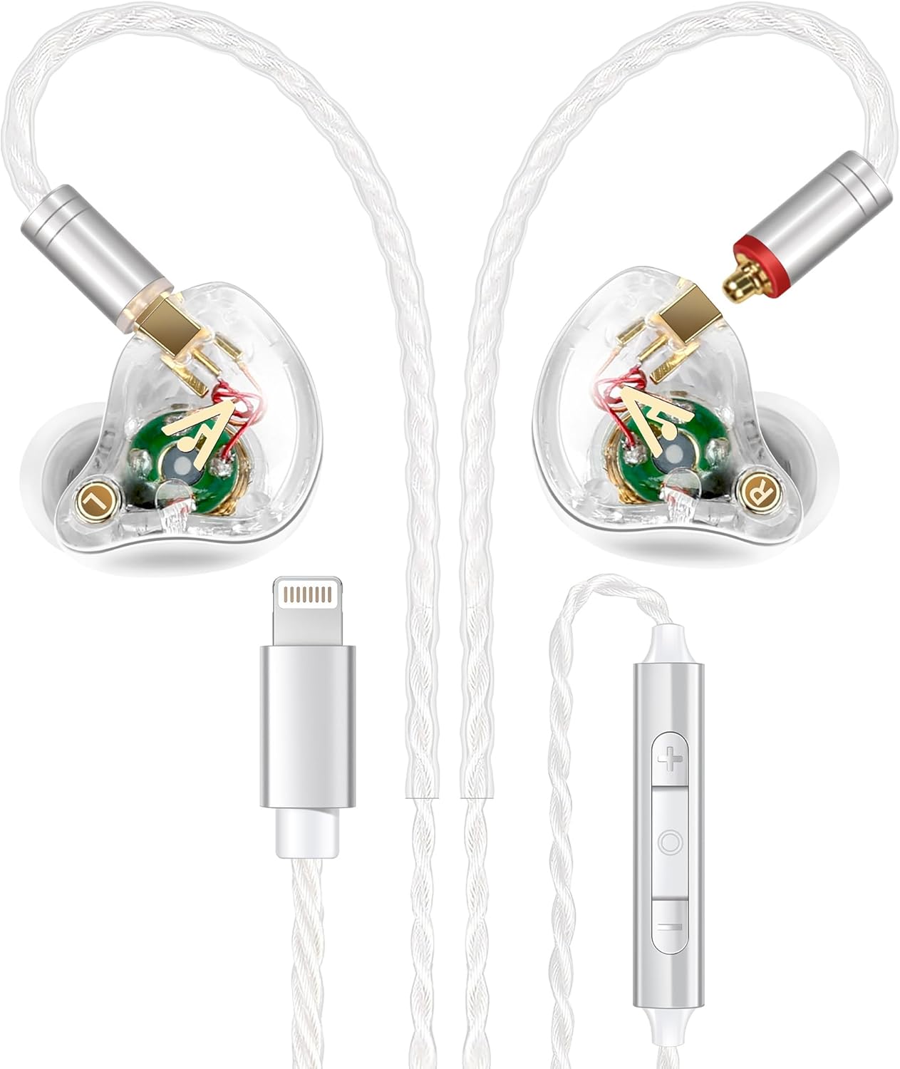 Vibes 202ML Wired Earbuds - HiFi Noise-Isolating Ear Buds