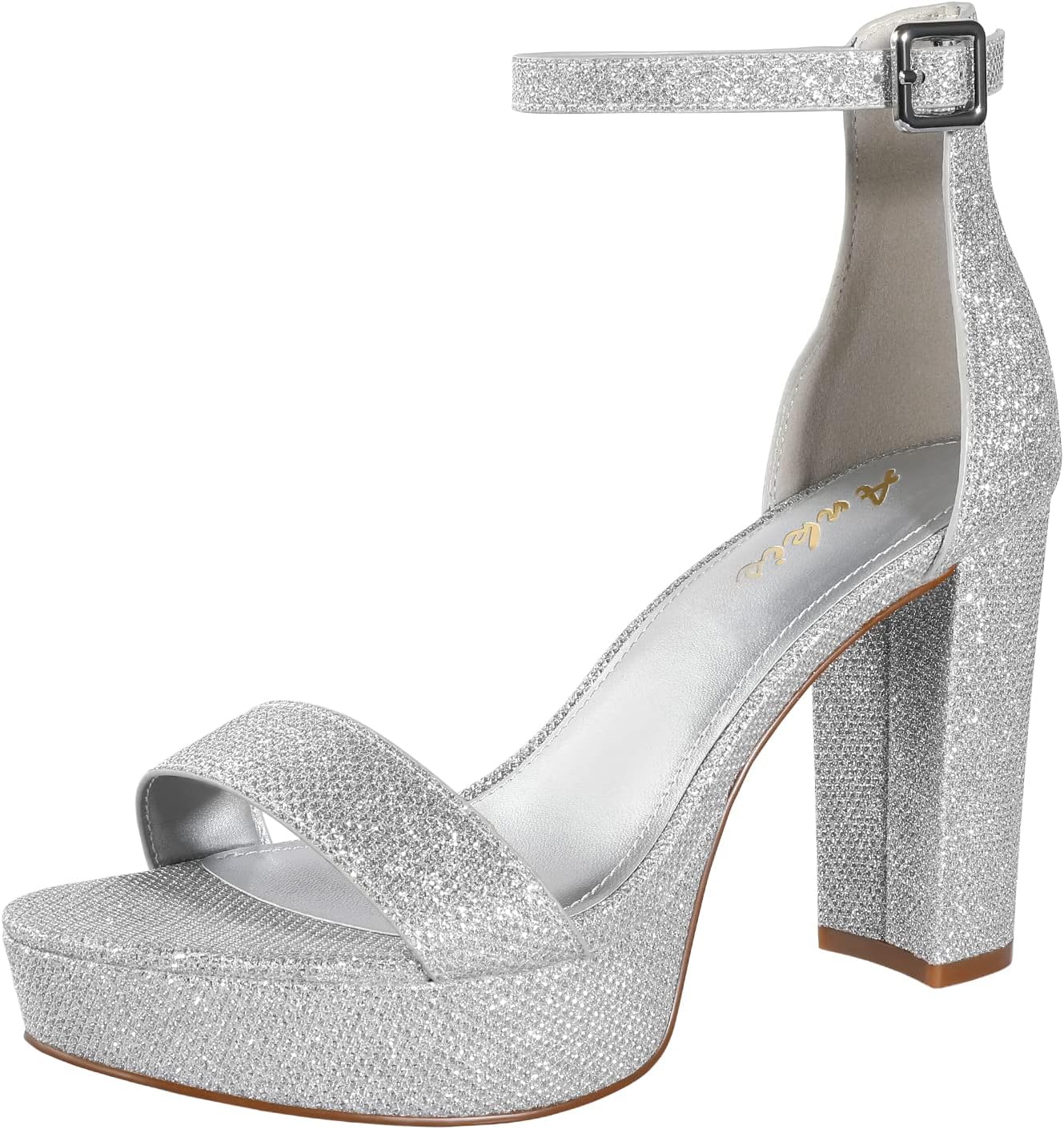 Chunky Platform Heels for Women - Stylish 4 Inch Block Sandals
