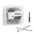 WELLOCKS 304 Stainless Steel Deck Screws for Outdoor Applications
