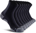 Quarter Compression Socks for Men Women - Cushioned Support