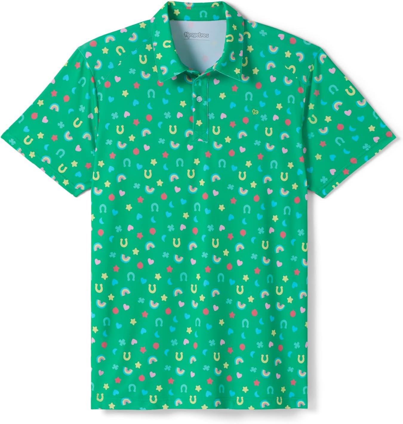 Tipsy Elves Golf Shirts for Men - Performance Athletic Fit Polos