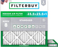 Filterbuy 23.5x23.5x1 MERV 8 Dust Defense Filter 2-Pack