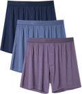Modal Boxer Shorts for Men - Ultra Soft Loose Breathable Boxers