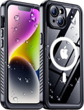 iPhone 14 Waterproof Case with Built-in Screen & Camera Protection
