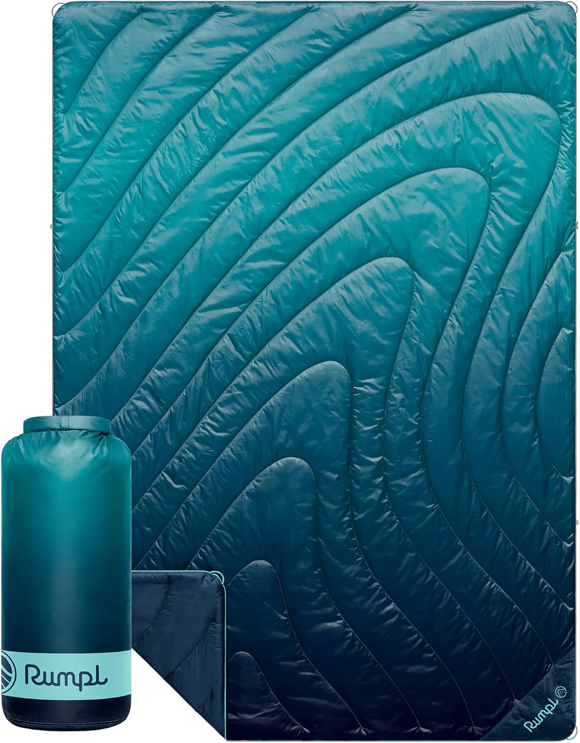 Rumpl Original Puffy Blanket - Warm, Water-Resistant Camping Gear