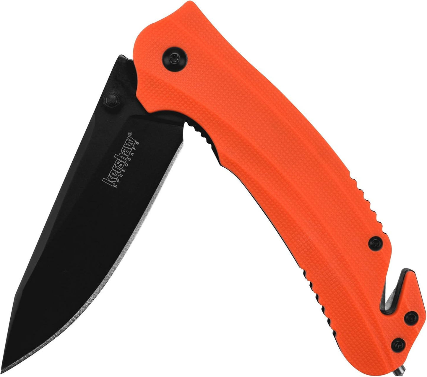 Kershaw Barricade Folding Pocket Knife for Rescue Situations