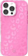 VELVET CAVIAR iPhone 16 Pro Max Case - Hot Pink Leopard, MagSafe