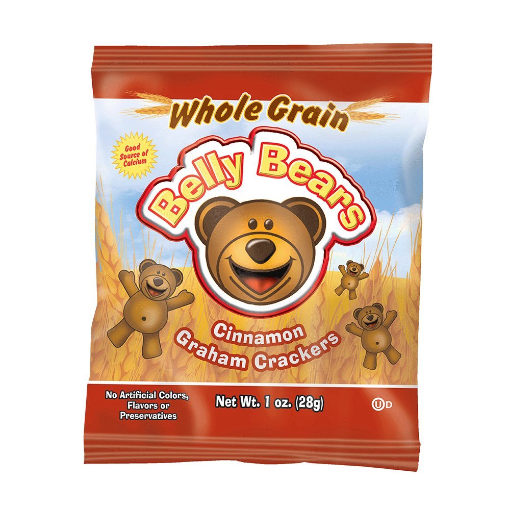 Whole Grain Belly Bears Animal Crackers for Fun Snacking