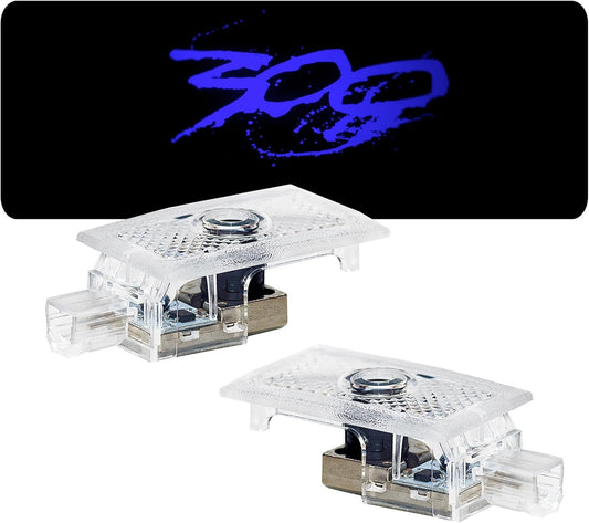 2pcs Never Fade Car LED Door Logo for 300 300C 300S 2005-2024