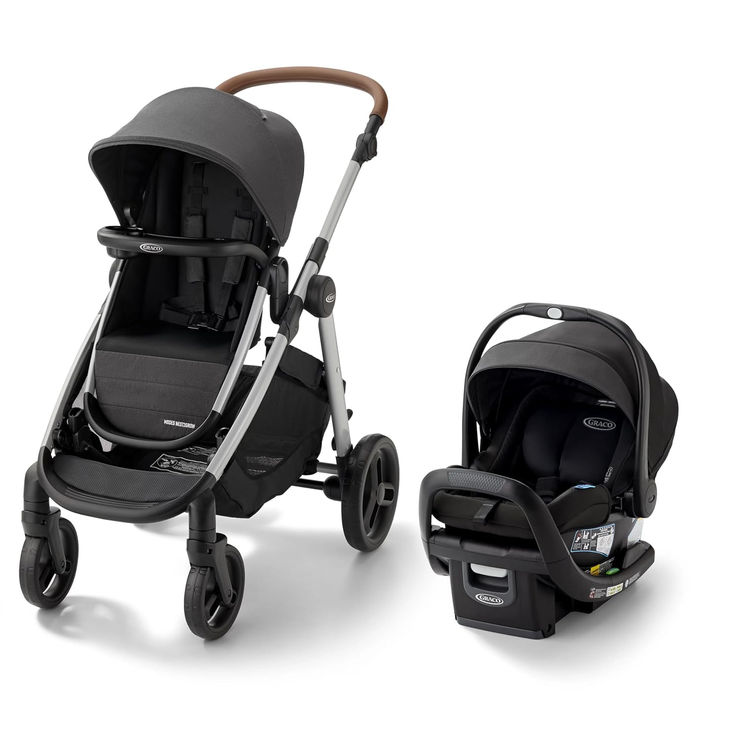 Graco Mode Nest2Grow DLX Travel System: Versatile 4-in-1 Stroller