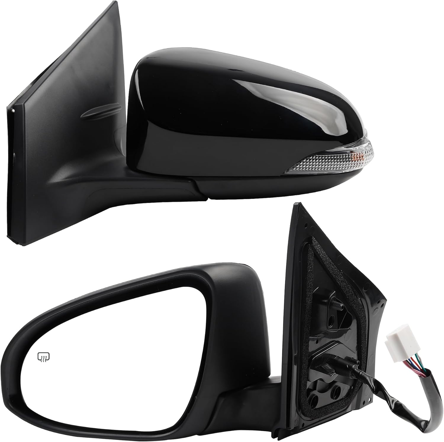 Dasbecan Left Driver Side Mirror for Toyota Corolla 2014-2019