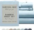 Cooling Bamboo Viscose Cal King Sheet Set - Silky Deep Pocket Fit