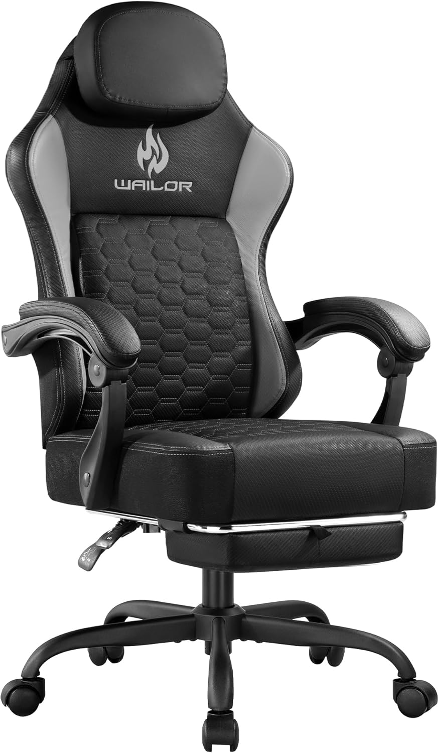 Gaming Chair with Pocket Spring Cushion for Ultimate Comfort
