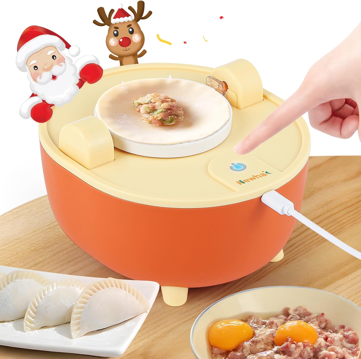 Newhai Mini Dumpling Maker - Effortless Homemade Empanadas 