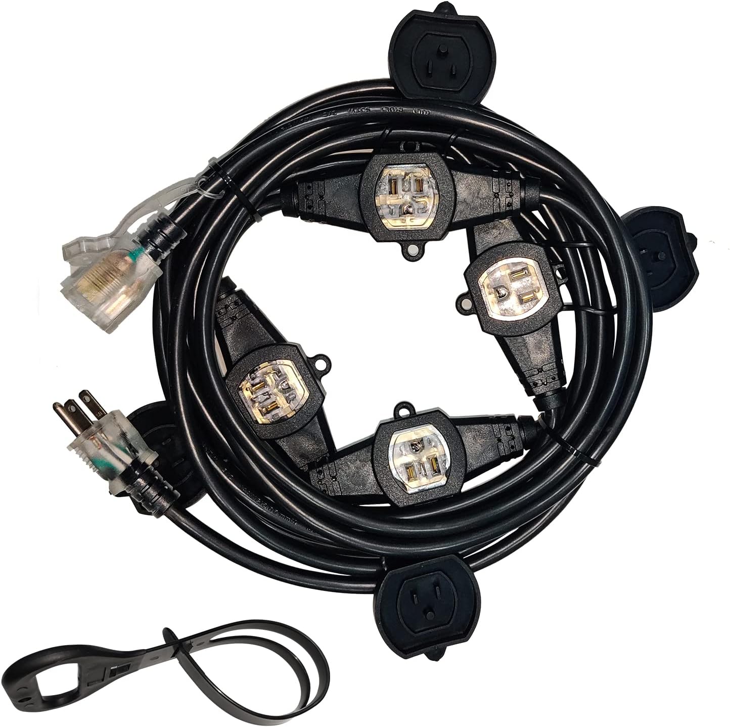 25FT Power Extension Cord - Heavy Duty 14 Gauge Cable for All Use