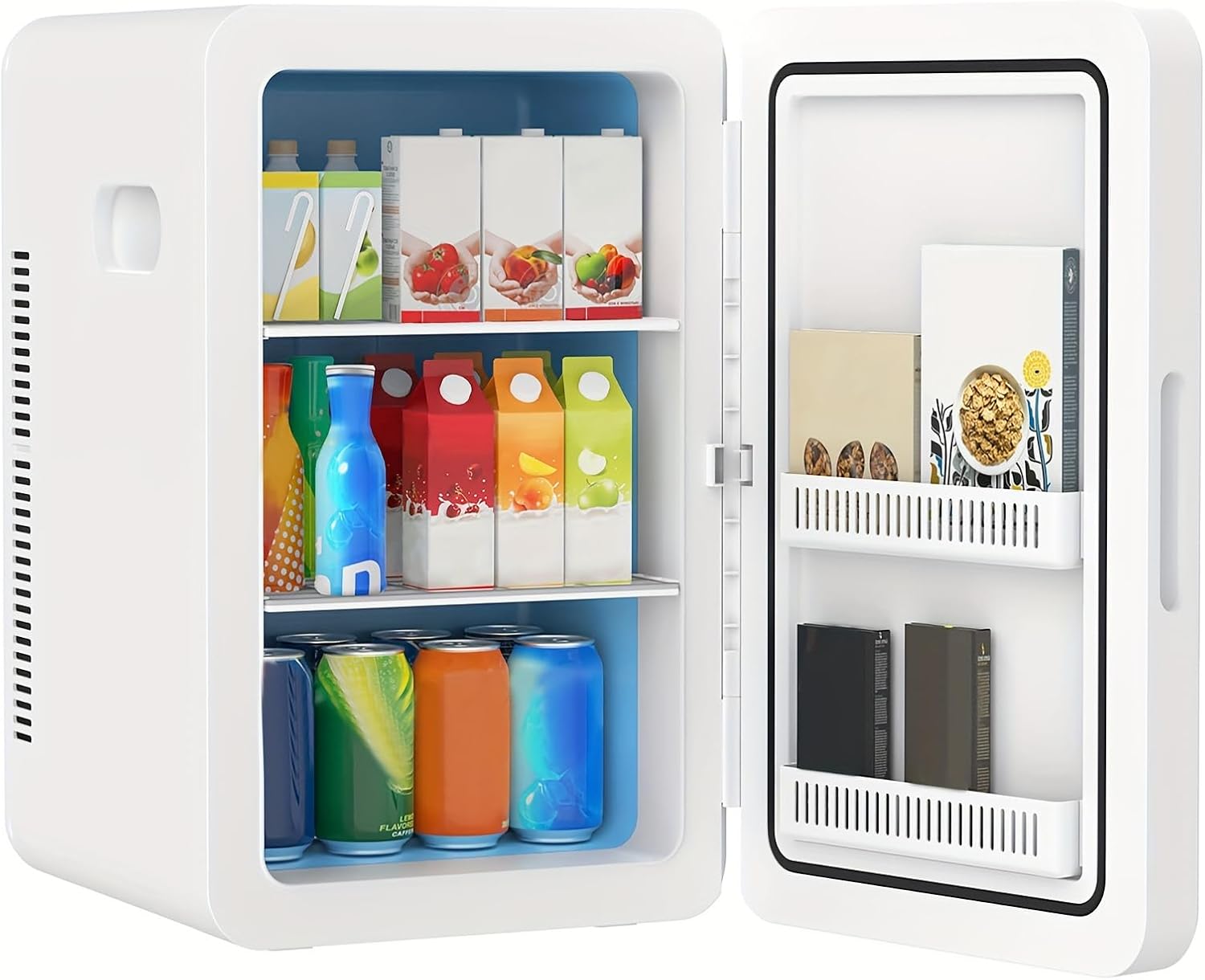 Advwin 22L Mini Fridge for Bedroom, Cooler & Warmer Portable