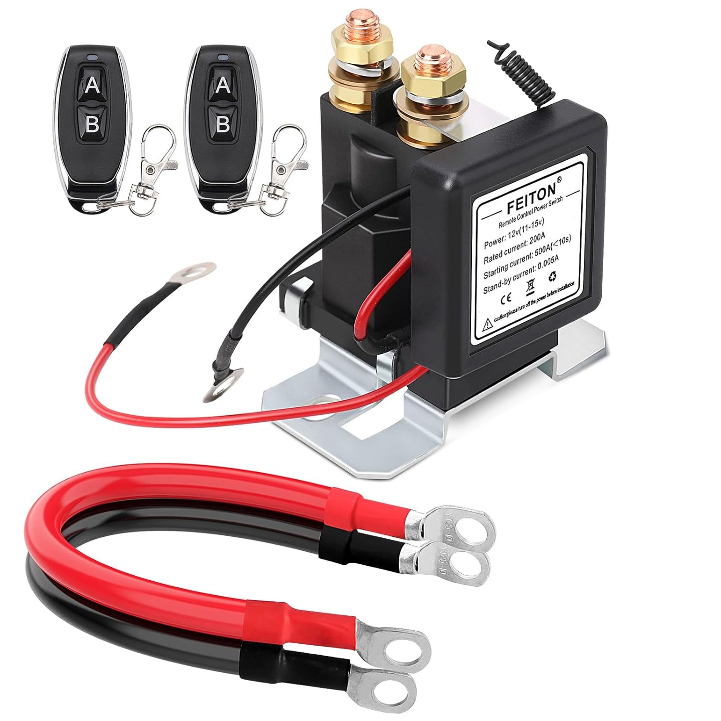 500A Starting Wireless Battery Disconnect Switch for Cars