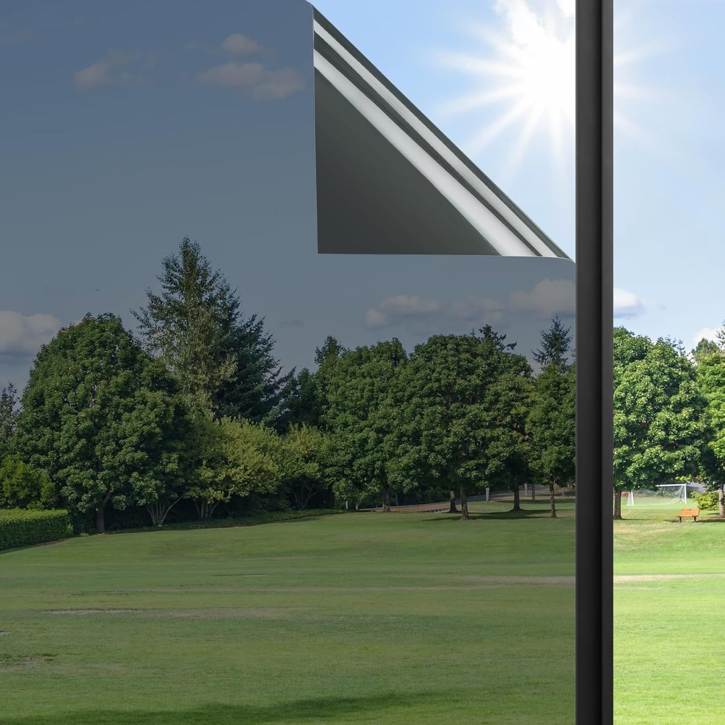 Haton Window Privacy Film One Way Tint for Home and Office