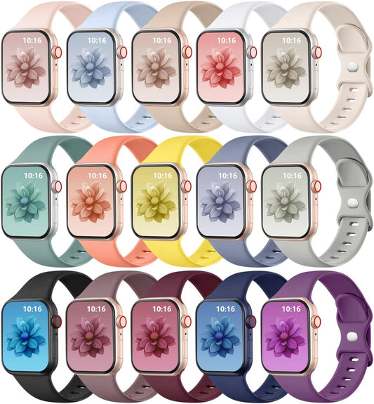 Stylish Silicone Apple Watch Bands for Women!