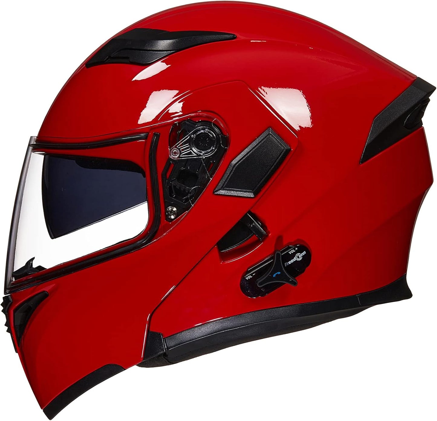 ILM Bluetooth Motorcycle Helmet with Dual Visor and Intercom