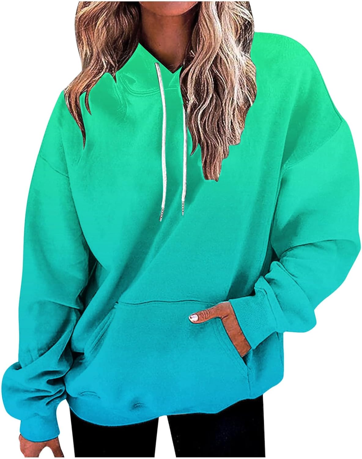 Ceboyel Neon Oversized Sweatshirt - Trendy Fall Fashion